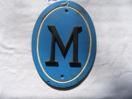 Members Ins. Co. Fire Mark. Very Heavy Metal. 11