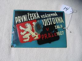 Prvni Ceska Vzajemna Pojistovna. Prague, Czechosl