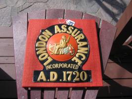 London Assurance. London, England. Heavy Tin. 1