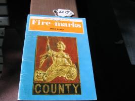 Fire Marks Booklet by John Vince. 32 Pages. Copy
