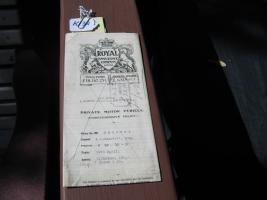 Royal Insurance Company Insurance Policy - Private