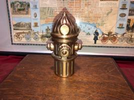 Fire Hydrant Paperweight. Solid Brass. 7 inches