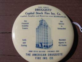 Druggists Capital Stock Fire Insurance Co. Adverti