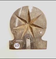 Suffolk Fire Office. Lead. 7 Pointed Star. Reve