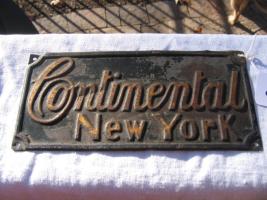 Continental Insurance Company. New York, New York