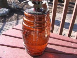 Hazelton High Pressure Chemical Fire Keg. Amber.