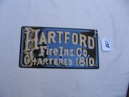 Hartford Fire Ins Co. Chartered 1810. Fire Mark i
