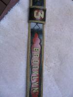 Fireman's Parade Belt. Showing the Detail for "Br