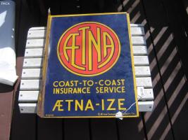 Aetna Double Sided Sign
