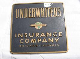 Underwriters Ins. Co Plaque