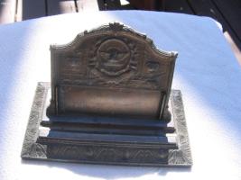 Bronze Calendar/Pen Holder