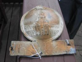 #253 Royal Exchange Assurance, London England. Fire Mark B623