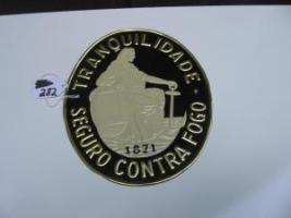 #190 Companhia de Seguros Tranquilidade. Portugal Fire Mark