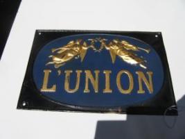 #210 L'Union Compagnie D; Assurances Contre L'Incendie. B1264. French Fire Mark.