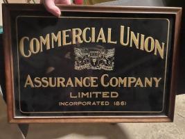 #212 Commercial Union Assurance Company, Limited. London, England. In U.S. from 1871-1963. Sign#85.4.