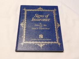 Book, Signs of Insurance