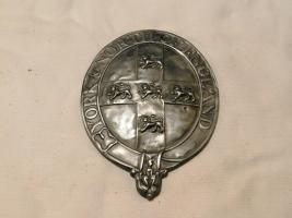 Plaque, Metal Recast