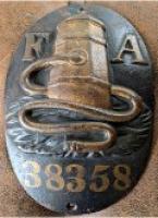 Fire Association of Philadelphia 1817 - 1958. B88-VC, cast iron. Issued 1866