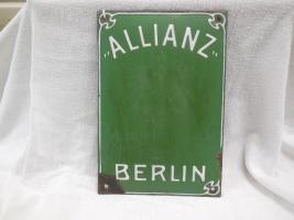 Allianz - Berlin, E9,  enamal coated iron