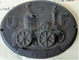 United Firemen's Insurance Company, Philadelphia, PA, B315, cast iron, issued 1875