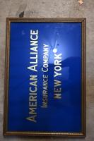 American Alliance Insurance, New York, sign